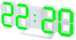 Часы Perfeo Luminous PF-663 (белый/зеленый) - фото