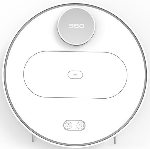 Робот-пылесос 360 S8 Белый - фото2