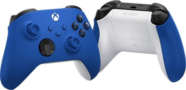 Геймпад Microsoft Xbox (синий) - фото3