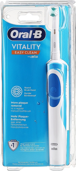 Электрическая зубная щетка Oral-B Braun Vitality Easy Clean D12.013.1
