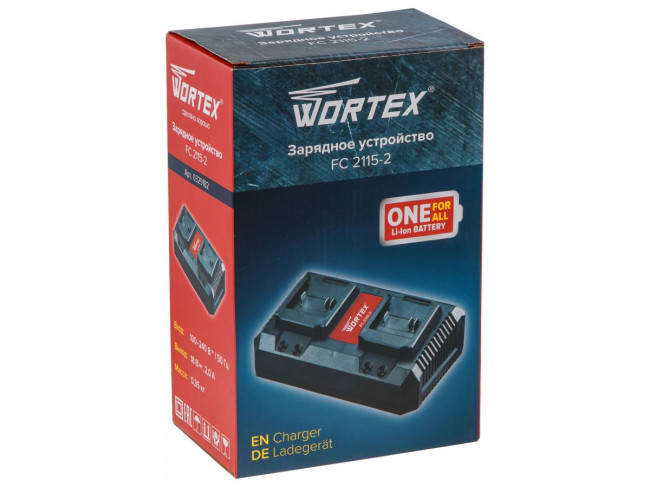Зарядное устройство Wortex FC 2115-2 ALL1 (18В) - фото4