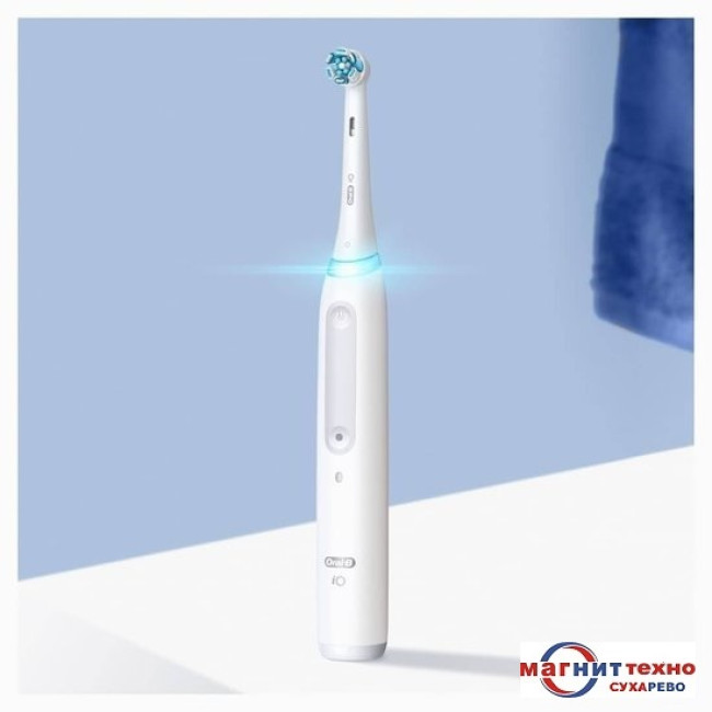 Электрическая зубная щетка Oral-B iO Series 4 IOG4.1A6.0 (белый) - фото4