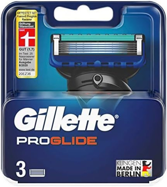Сменные кассеты для бритья Gillette ProGlide (3 шт) 7702018574797