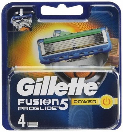 Сменные кассеты для бритья Gillette Fusion5 Proglide Power (4 шт)