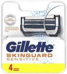 Сменные кассеты для бритья Gillette Skinguard Sensitive (4 шт) - фото