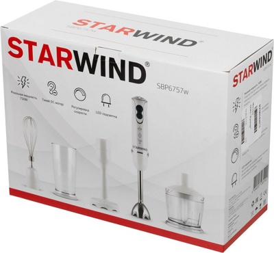 Блендер Starwind SBP6757w погружной - фото6