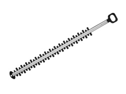 Нож для кустореза WORTEX HCB 6165 (Размеры: 773х631 мм) (0311021) - фото