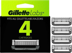 Сменные кассеты для бритья Gillette Labs (4 шт) - фото
