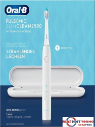 Электрическая зубная щетка Oral-B Pulsonic Slim Clean 2500 (белый) - фото2