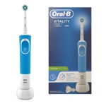 Электрическая зубная щетка Braun Oral-B Vitality 100 Cross Action  (D100.413.1) голубой - фото2