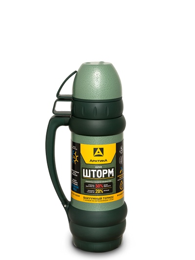 Термос Арктика 109-1000M Green