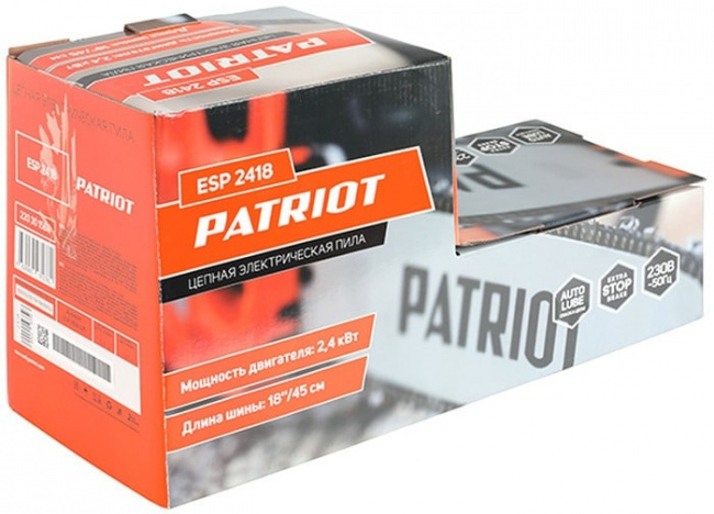 Электрическая цепная 
пила Patriot ESP 2418 - фото7