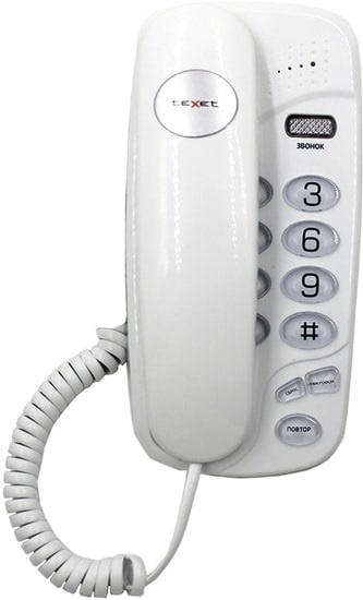 Проводной телефон TeXet TX-238 (белый) - фото3