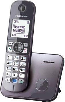 Радиотелефон Panasonic KX-TG6811RUB - фото4