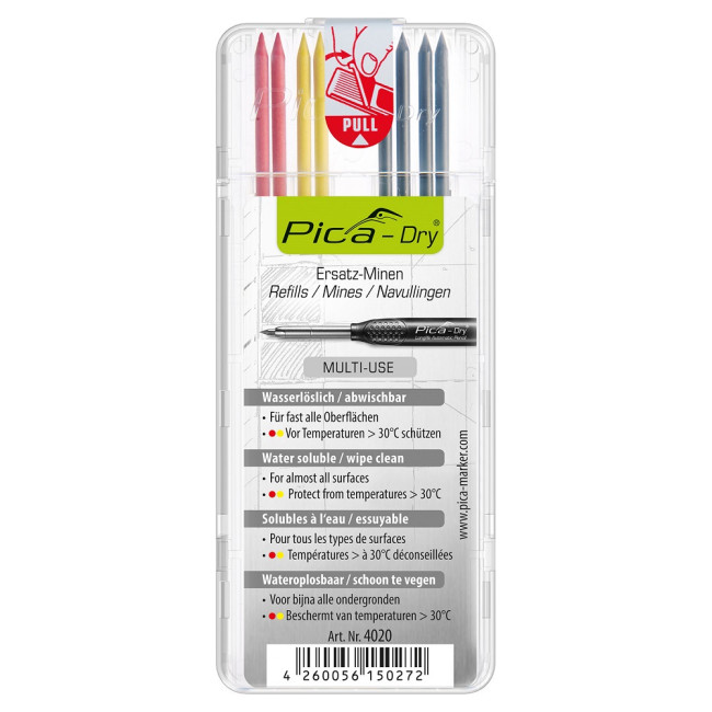 Набор стержней для карандаша Pica-Dry (PICA 4020)