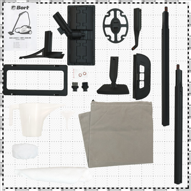 Пароочиститель Bort BDR-2500-RR - фото10, картинка10 Пароочиститель Bort BDR-2500-RR - фото10