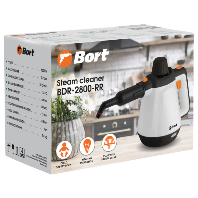 Пароочиститель Bort BDR-2800-RR - фото7