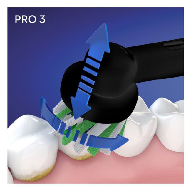 Комплект зубных щеток Oral-B Pro 3 3900 Duo Cross Action + Sensi White D505.523.3H - фото3