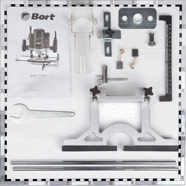 Вертикальный фрезер Bort BOF-2100 - фото9