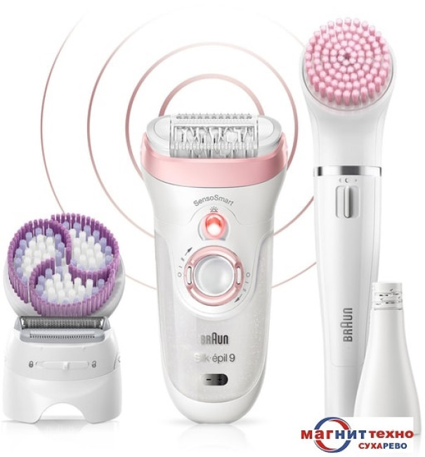 Эпилятор Braun Silk-epil Beauty Set 9 9/975 BS Wet & Dry - фото2