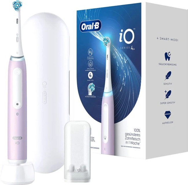 Электрическая зубная щетка Oral-B iO Series 4 iOG4.1A6.1DK 4210201415008 (лаванда)