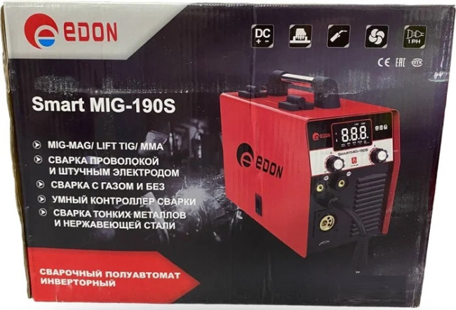 Сварочный инвертор Edon Smart MIG-190S 6937888238109 - фото5