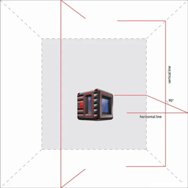 Лазерный нивелир ADA Instruments Cube 3D Basic Edition (A00382) - фото4