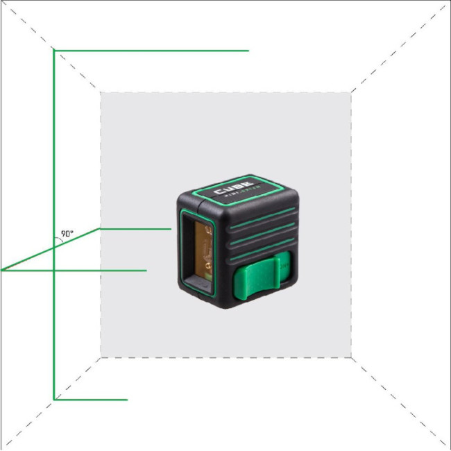 Лазерный нивелир ADA Instruments Cube Mini Green Professional Edition А00529 - фото6