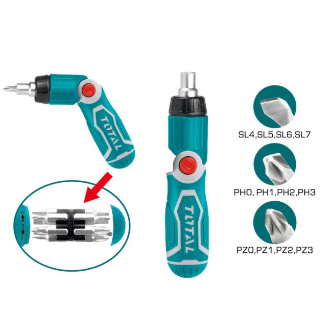 Отвертка Total TACSD30136