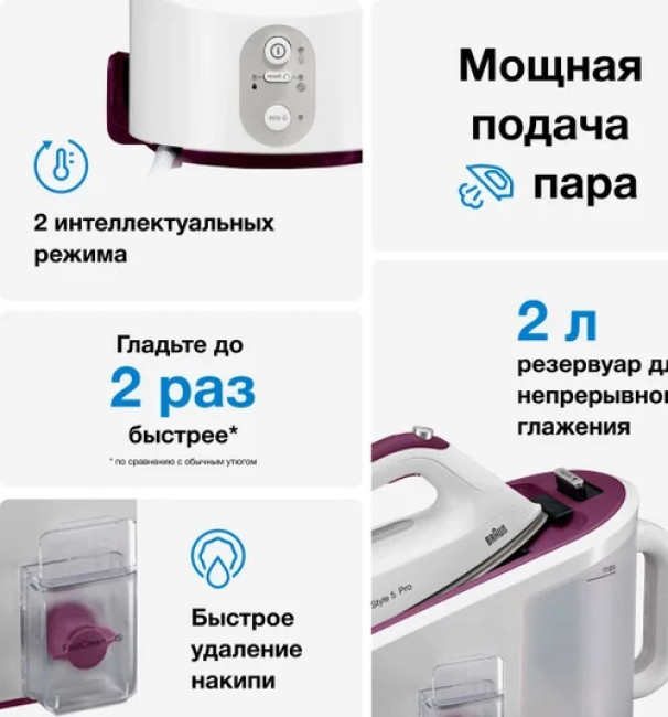 Утюг Braun CareStyle 7 IS 7155 WH - фото7