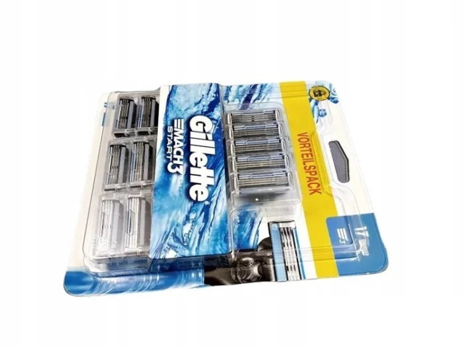 Сменные кассеты для бритья Gillette Mach3 Start (17 шт) 7702018615292 - фото2