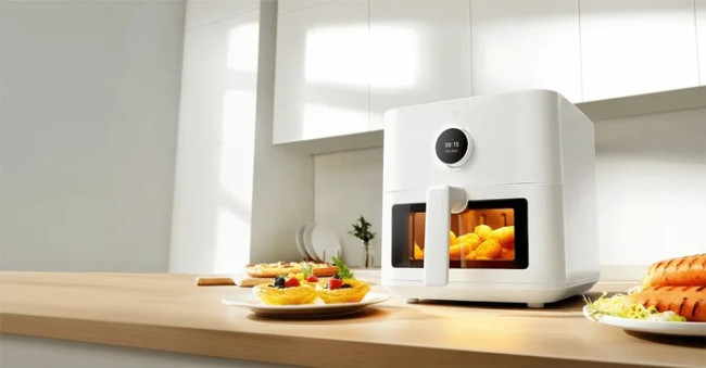 Аэрофритюрница Xiaomi Smart Air Fryer 5.5L MAF15 (международная версия) - фото3