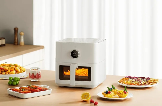 Аэрофритюрница Xiaomi Smart Air Fryer 5.5L MAF15 (международная версия) - фото2