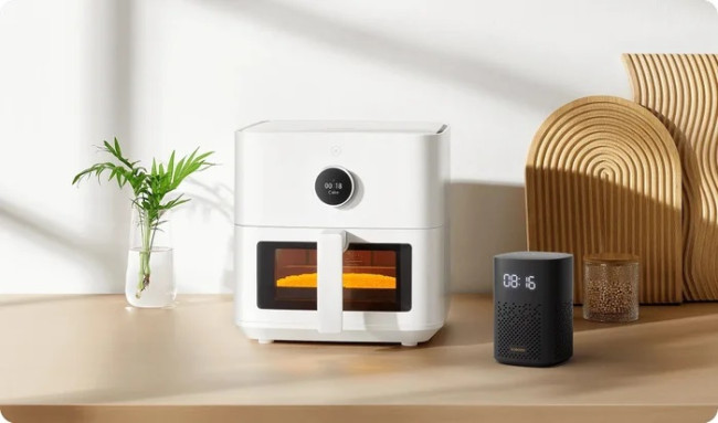 Аэрофритюрница Xiaomi Smart Air Fryer 5.5L MAF15 (международная версия) - фото4