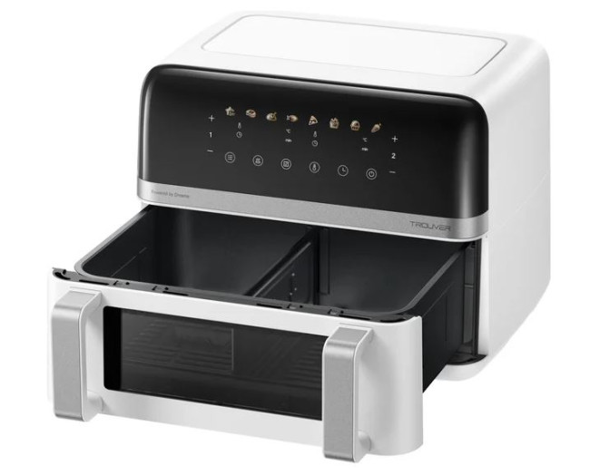 Аэрофритюрница Trouver Air Fryer FD20 Pro AF-5518ATB (белый) - фото3