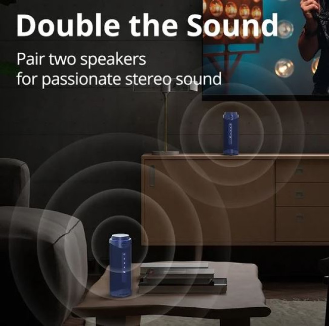 Беспроводная колонка Tronsmart T7 (синий) - фото4