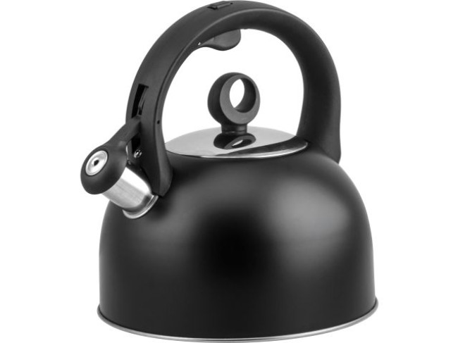 Чайник со свистком, нержавеющая сталь, 3.0 л, Eclipse, PERFECTO LINEA (52-034303)