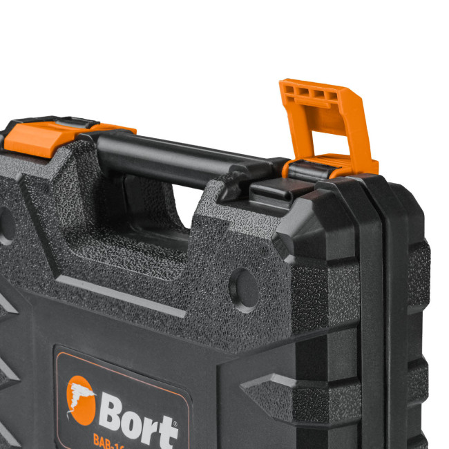 Дрель-шуруповерт Bort BAB-16-BLK 93414868 (с 2-мя АКБ, кейс) - фото7