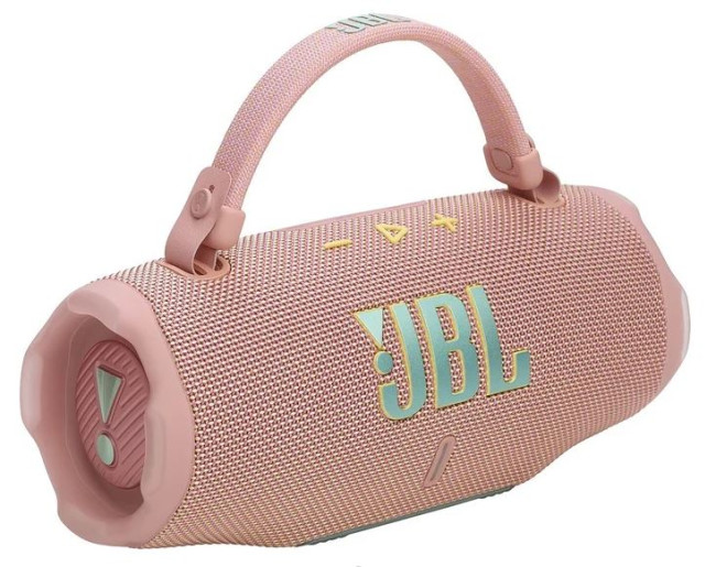 Беспроводная колонка JBL Charge 6 (розовый) - фото3