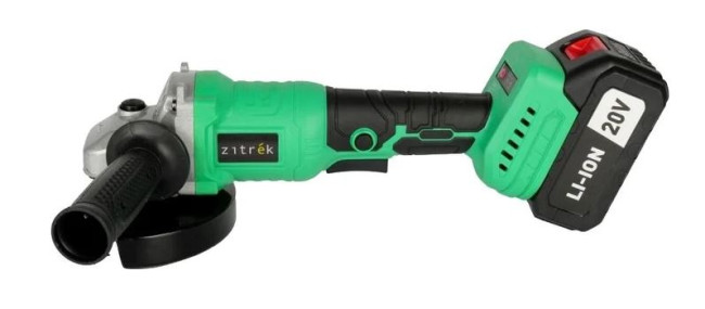 Угловая шлифмашина Zitrek ZKAG20-125 PRO 083-1079 (с 2-мя АКБ, кейс) - фото3