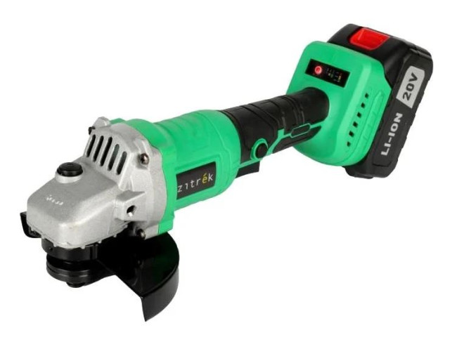 Угловая шлифмашина Zitrek ZKAG20-125 PRO 083-1079 (с 2-мя АКБ, кейс)