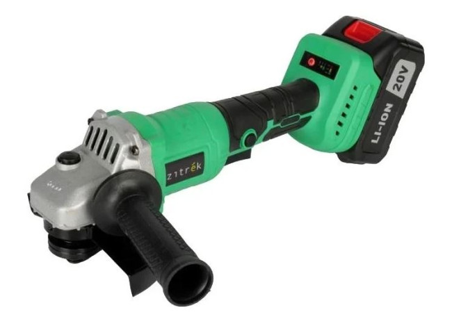 Угловая шлифмашина Zitrek ZKAG20-125 PRO 083-1079 (с 2-мя АКБ, кейс) - фото4