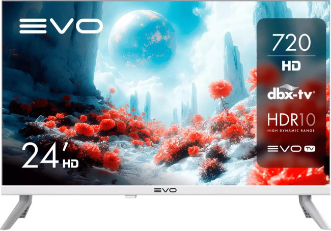 Телевизор EVO TV 24 WHITE