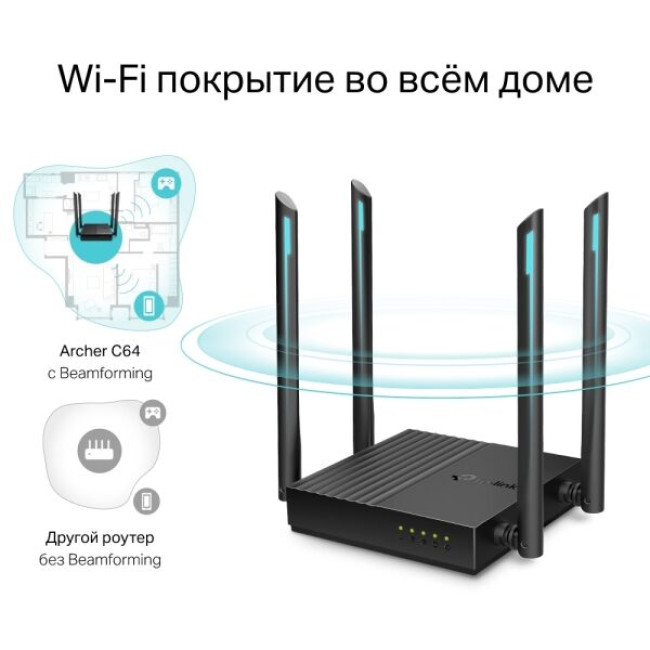 Wi-Fi роутер TP-Link Archer C64 - фото4
