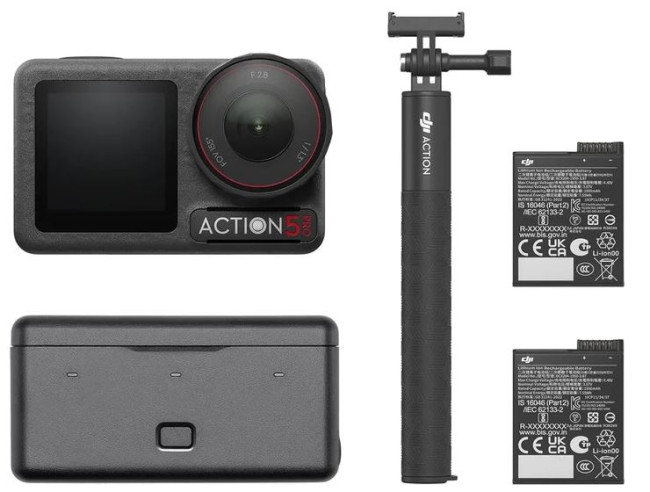 Экшен-камера DJI Osmo Action 5 Pro Adventure Combo