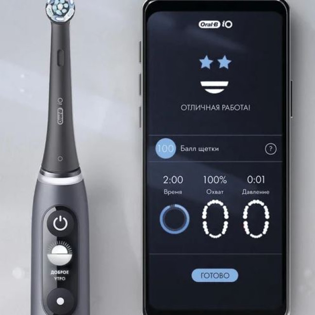 Электрическая зубная щетка Oral-B iO 6 (черный) 4210201410171 - фото4