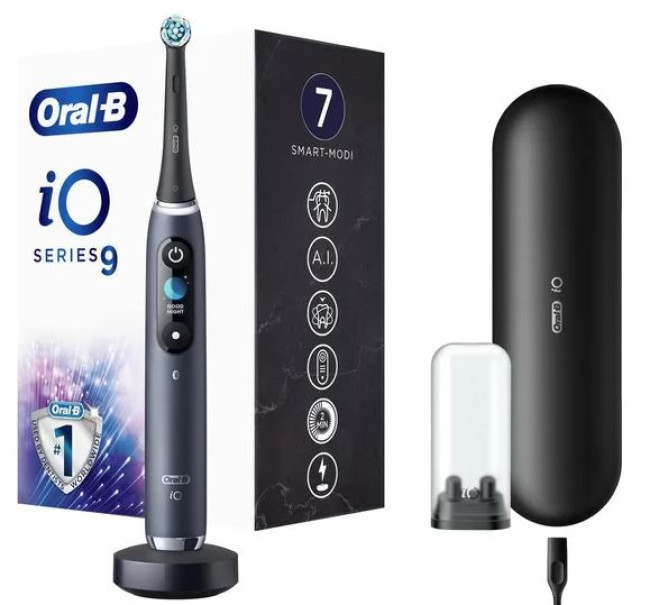 Электрическая зубная щетка Oral-B iO 9 (черный)