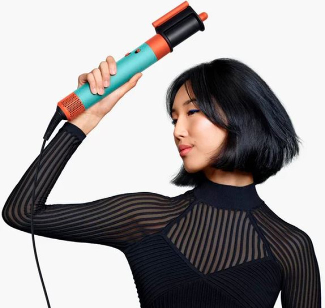 Фен-стайлер Dyson Airwrap Complete Long HS08 i.d. (с переходником на евровилку, керамическая патина/топаз) - фото5