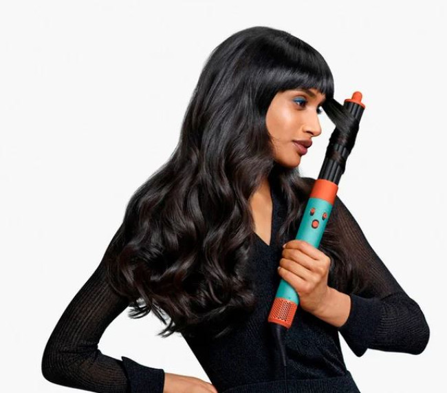 Фен-стайлер Dyson Airwrap Complete Long HS08 i.d. (с переходником на евровилку, керамическая патина/топаз) - фото6