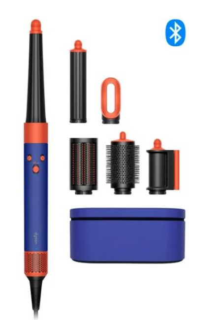 Фен-стайлер Dyson Airwrap Complete Long HS08 i.d. (с переходником на евровилку, синие румяна/топаз)